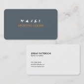 Sport Visitenkarte (Vorne/Hinten)