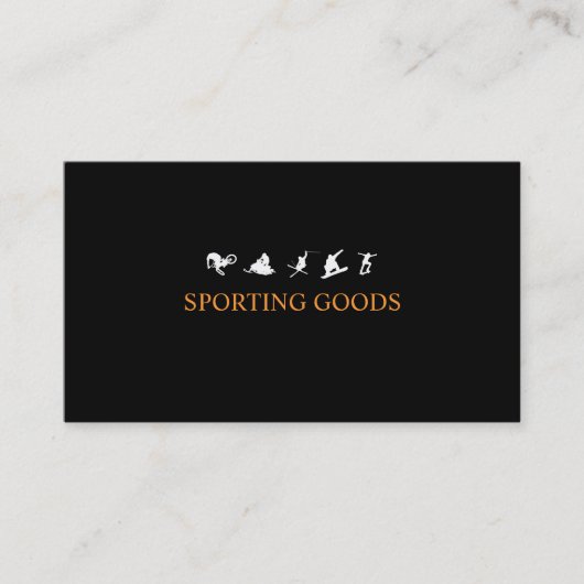 Sport Visitenkarte (Vorderseite)