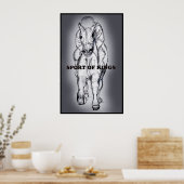 Sport von Königen Poster (Küche)