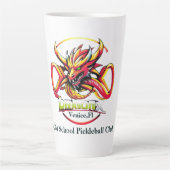 Sport water bottle Dragon X Pickleball Team Milchtasse (Vorderseite)