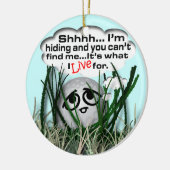 Sport-Weihnachten Keramik Ornament (Links)