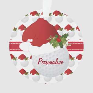Sport-WeihnachtsGolfball Ornament