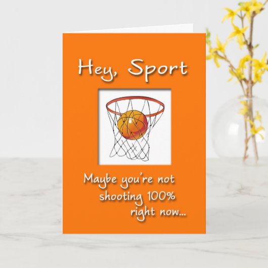 Sport wird bald gut karte (Gelbe Blume)