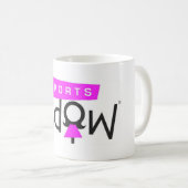 Sport-Witwen-Tasse Kaffeetasse (VorderseiteRechts)