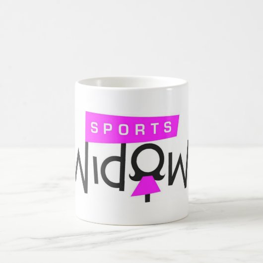 Sport-Witwen-Tasse Kaffeetasse (Mittel)