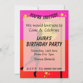 Sportaktivitäts-Netball-Themenhotel Einladung