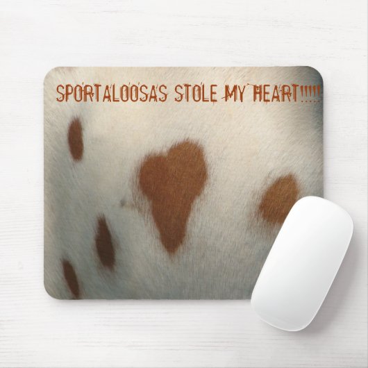 SPORTALOOSAS STAHL MEIN HERZ!!!!!!! MOUSEPAD (Mit Mouse)