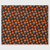 Sportart Basketball und Hopfen Geschenkpapier (Flach)