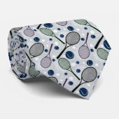 Sportart für Tennisfans. Krawatte (Gerollt)