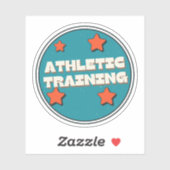 Sportausbildung Aufkleber (Blatt)