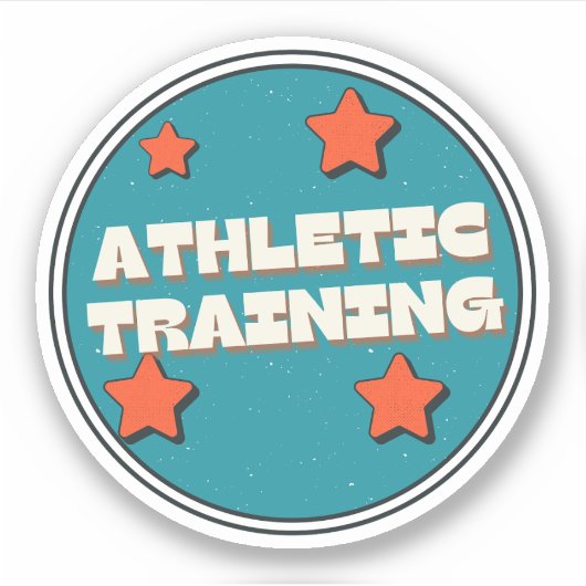 Sportausbildung Aufkleber (Vorderseite)