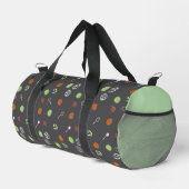 Sportausrüstung Muster Duffle Bag (Rechte Ecke)