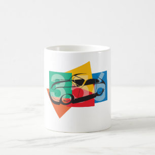 Sportauto-Tasse Kaffeetasse
