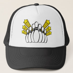 Sportball Bowling Trainer Team Spiel Strike Truckerkappe