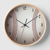 Sportball mit schwarzen Zahlen Uhr (Vorderseite)