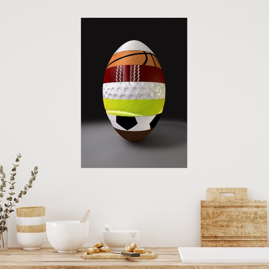 Sportball Poster (Küche)