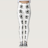 Sportball-Schule Personalize Destiny's Leggings (Vorderseite)