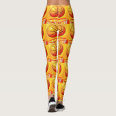 Sportball Schule personifizieren der Leggings (Rückseite)