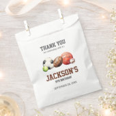 Sportbälle, machen wir einen Ball Geschenktütchen (Ausgeschnitten)