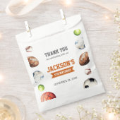 Sportbälle, machen wir einen Ball Geschenktütchen (Ausgeschnitten)