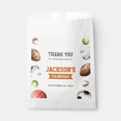 Sportbälle, machen wir einen Ball Geschenktütchen (Vorderseite)