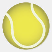 Sportballkleber Runder Aufkleber (Vorderseite)