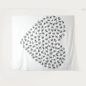 Sportband Wandteppich (Vorderseite (Horizontal))