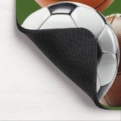 SportBaseball Fußball Basketball Fußball Mousepad (Ecke)