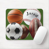 SportBaseball Fußball Basketball Fußball Mousepad (Mit Mouse)
