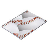 Sportbaseball zurück zur Schule Notizblock (Linke Seite)