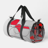 Sportbeutel mit zwei Grafiken Duffle Bag (Rechte Ecke)