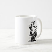 Sportbike-Stunt Kaffeetasse (VorderseiteRechts)