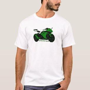 Sportbike T das Ebenholz der Männer T-Shirt