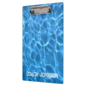 Sportblock Textschwimmen oder Tauchlehrer Klemmbrett (Links)