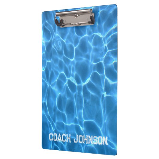 Sportblock Textschwimmen oder Tauchlehrer Klemmbrett (Links)