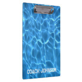 Sportblock Textschwimmen oder Tauchlehrer Klemmbrett (Rechts)