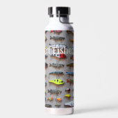 Sportboards voll von Lures personalize Trinkflasche (Links)