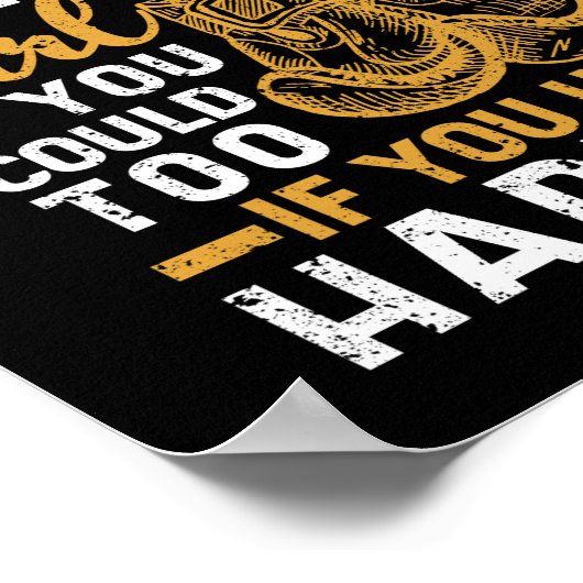 Sportboxer-Boxer Poster (Ecke)