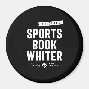 Sportbuch Whiter Job Titel Geschenk Magnet