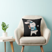 Sportbunny Rabbit Baseball T-Ball Little League Kissen (Stuhl )