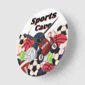 SPORTCAVE WALL CLOCK RUNDE WANDUHR (Winkel)