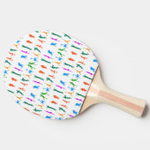 Sportdesign-Image für Ping Pong Paddle Tischtennis Schläger (Seitenansicht)