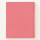 " SPORTE" SPIRALISCHE NOTEBOOK MIT DEM NAMEN DER K NOTIZBLOCK (Rückseite)