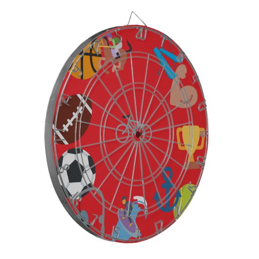 Sportemji Dartscheibe (Vorderseite Links)