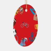 Sportemji Keramik Ornament (Rechts)