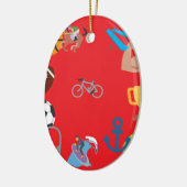 Sportemji Keramik Ornament (Links)