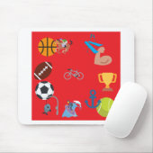 Sportemji Mousepad (Mit Mouse)