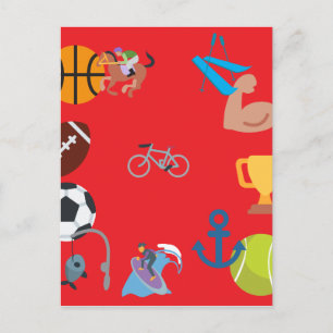 Sportemji Postkarte