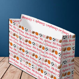 Sportereignis Große Geschenktüte