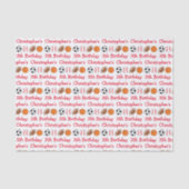 Sportereignis Seidenpapier (Vorderseite)